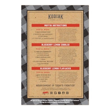 Kodiak Cakes Protein Blueberry Lemon Muffin Mix