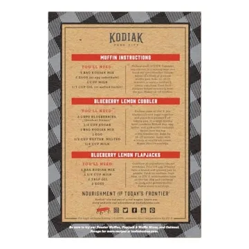 Kodiak Cakes Protein Blueberry Lemon Muffin Mix