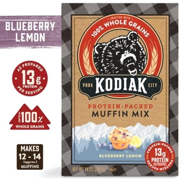 Kodiak Cakes Protein Blueberry Lemon Muffin Mix