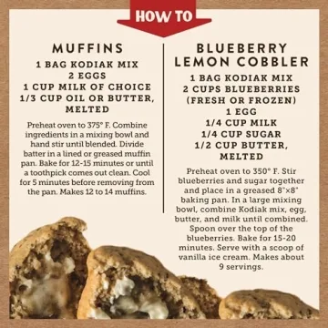 Kodiak Cakes Protein Blueberry Lemon Muffin Mix