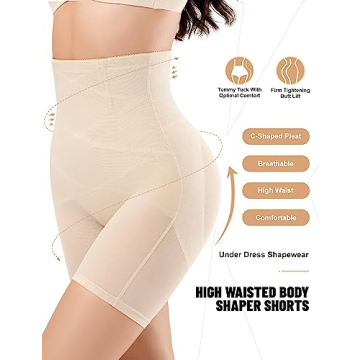 KLVEE Shapewear for Women Tummy Control Butt Lifting Panties