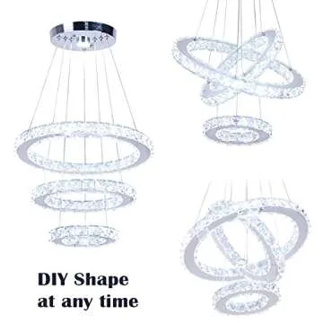 Dixun Modern LED Chandelier for Elegant Spaces