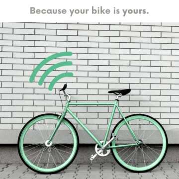 AirBell Bicycle Bell with Apple AirTag Compatibility