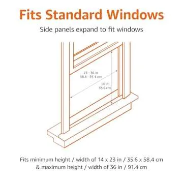 Amazon Basics Window Air Conditioner, 6000 BTU, Cools up to 250 Sq. Ft., White AC Unit, Remote Control