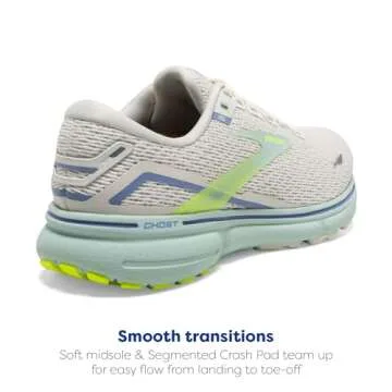 Brooks Women's Ghost 15 – Neutral Support Running Shoe