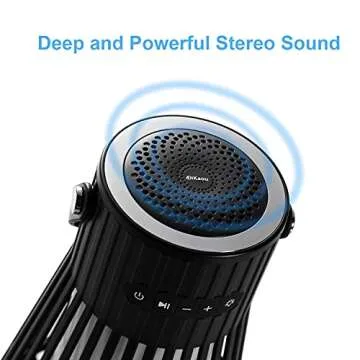 Wireless Outdoor Bluetooth Speaker with Flame Light