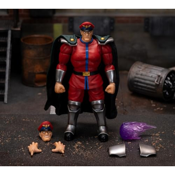 Jada Toys Street Fighter II M. Bison Action Figure - 6 In