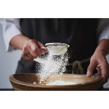 HIC Kitchen Fine Mesh Strainer, Durable Stainless Steel