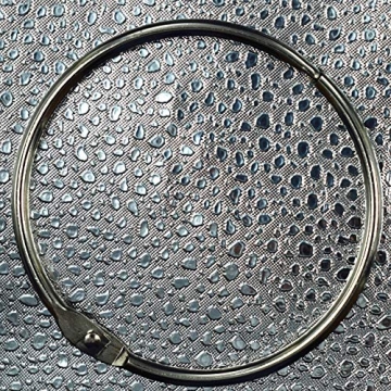 2 Inch Book Binder Rings 20 Pack Nickel Plated for Organizing