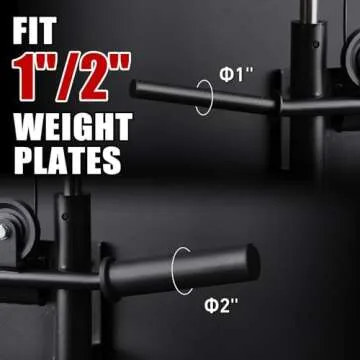 ER KANG Cable Station Wall Mount, 18 Height Pulley Tower, Dual Pulley System, High and Low Cable Machine, LAT Pull-Down & LAT Row LAT Tower with Flip-Up Footplate, Home Gym Cable Crossover(Red)