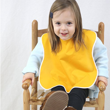 Toppy Toddler Waterproof Bibs for Mess-Free Meals