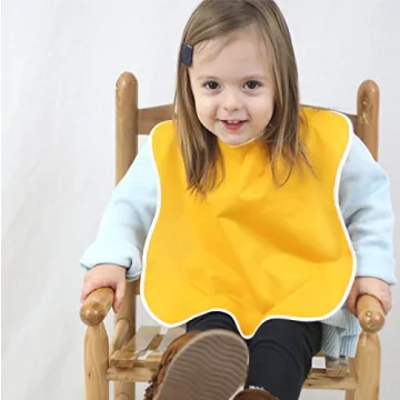 Toppy Toddler Waterproof Bibs for Mess-Free Meals