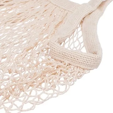 Ahyuan Reusable Cotton Mesh Grocery Bags for Eco-Friendly Shopping