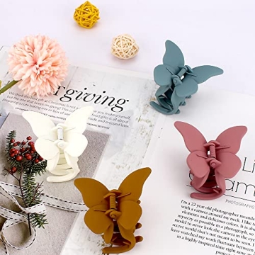 ATODEN Butterfly Hair Claw Clips - 4PC Set