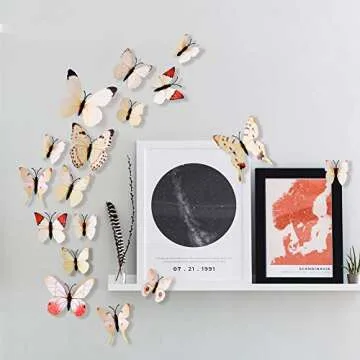 24pcs 3D Butterfly Wall Stickers for Kids Room Decor