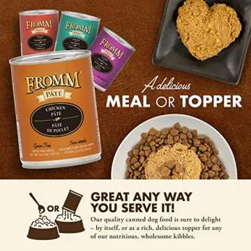 Fromm Chicken Pate Dog Food - Premium Wet Dog Food - Chicken Recipe - Case of 12 Cans