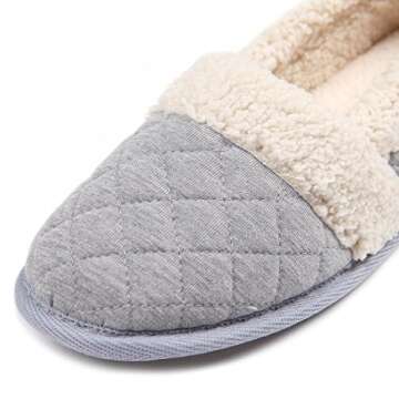 ChicNChic Women Plush House Slippers for Cozy Home Wear