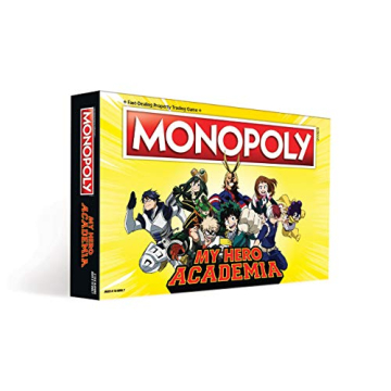 Monopoly: My Hero Academia Board Game | Buy, Sell, Trade Fan-Favorite Heroes from The Popular Anime ...
