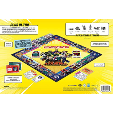 Monopoly: My Hero Academia Game for Anime Fans and Friends