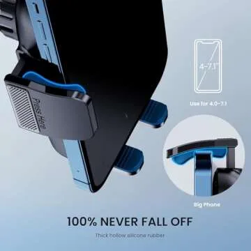 TICILFO Car Phone Holder - Universal Dashboard Mount