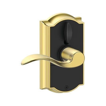 Keyless Schlage Touch Lock with Latitude Lever for Security