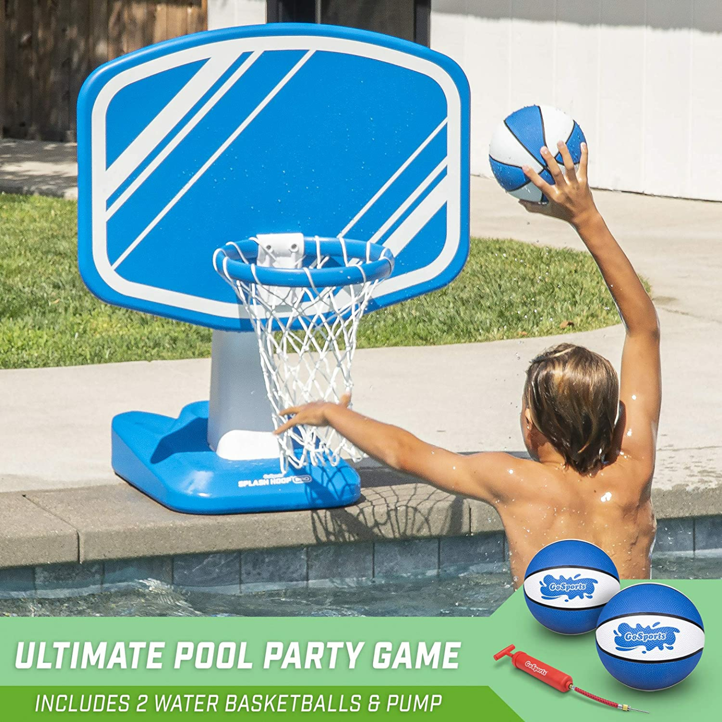 GoSports Splash Hoop PRO Pool Basketball Game