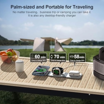 UCOMX 3 in 1 Wireless Charger for Apple Devices