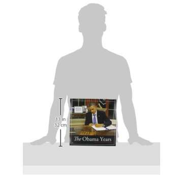 Shades of Color 12 by 12 Inches 2015 The Obama Years African American Calendar (15OB)