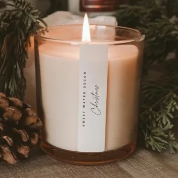 Sweet Water Decor Christmas Candle - 50+ Hour Burn Time