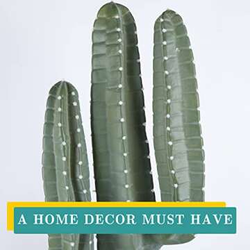 36" Artificial Cactus for Elegant Home and Office Decor
