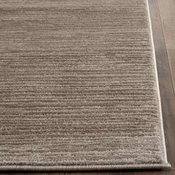 SAFAVIEH Vision Collection Accent Rug - 2' x 3', Light Brown, Modern Ombre Tonal Chic Design, Non-Shedding & Easy Care, Ideal for High Traffic Areas in Entryway, Living Room, Bedroom (VSN606C)