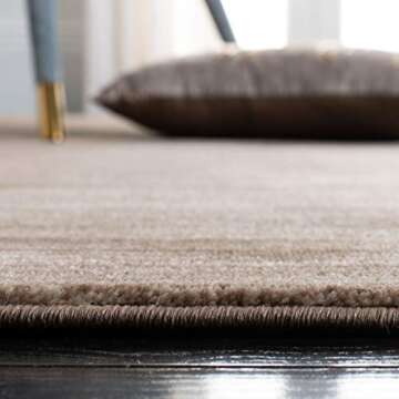 SAFAVIEH Vision Collection Accent Rug - 2' x 3', Light Brown, Modern Ombre Tonal Chic Design, Non-Shedding & Easy Care, Ideal for High Traffic Areas in Entryway, Living Room, Bedroom (VSN606C)