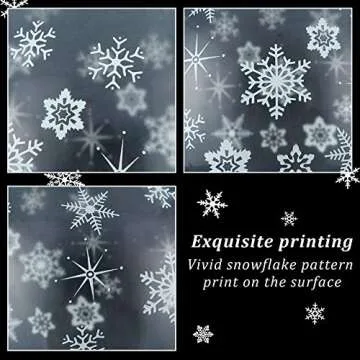 Clear Snowflake Balloons for Festive Party Decorations