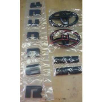 2015-2018 Southeast Toyota 4Runner Black Overlay Bundle Kit 00016-89016