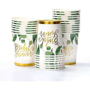 Stylish Greenery Napkins for Events & Celebrations