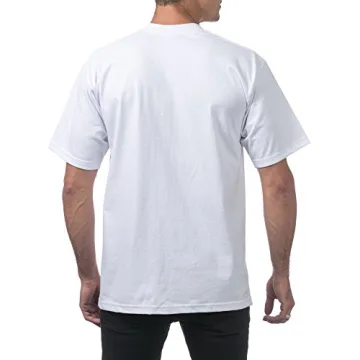 Men's Heavyweight Crew Neck T-Shirts 3-Pack - White