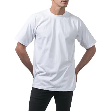 Men's Heavyweight Crew Neck T-Shirts 3-Pack - White