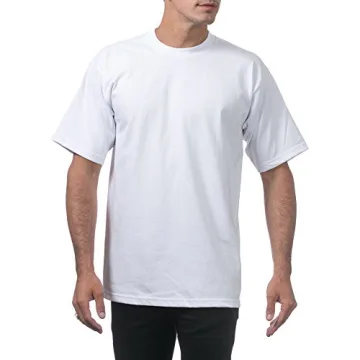 Men's Heavyweight Crew Neck T-Shirts 3-Pack - White