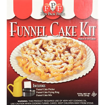 Funnel Cake Starter Kit for Easy Homemade Fair Treats