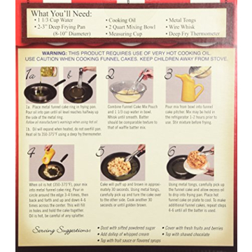 Delicious Funnel Cake Starter Kit for Homemade Treats