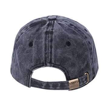 Waldeal Women's Dog Life Embroidered Adjustable Cap