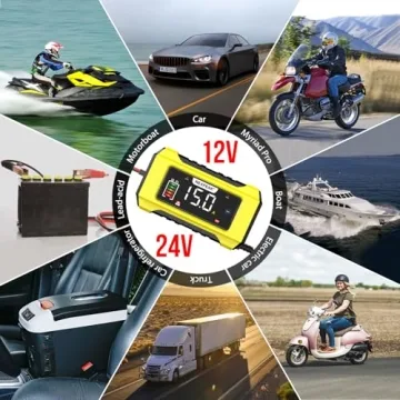 Smart NEXPEAK NC215 Battery Charger for All Vehicles