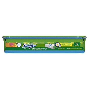 Swiffer Sweeper Wet Mopping Pad Refills 12 Count