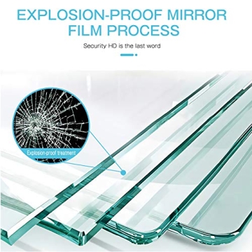 NeuType 47"x22" Large Wall Mirror - Stylish & Versatile