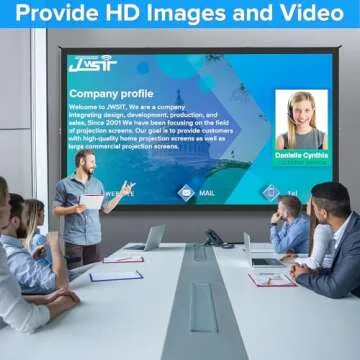 120-inch Outdoor Projector Screen for Easy Movie Nights