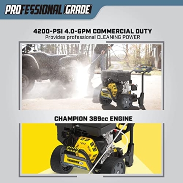 Champion 4200 PSI Pressure Washer for Powerful Cleaning