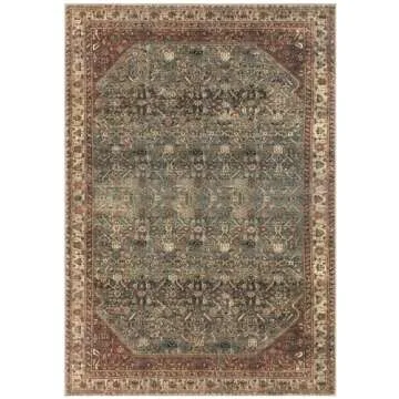 Keen Home Design 9x12 Machine Washable Rug for Homes