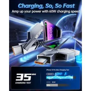 Vexipia 4-in-1 USB-C Charging Cable 5FT Fast Charging