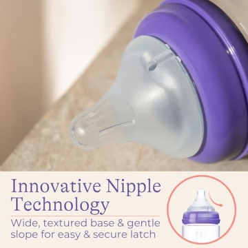 Lansinoh Anti-Colic Baby Bottles - 6pack for Easy Feeding