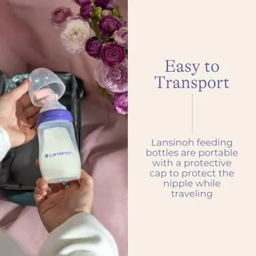 Lansinoh Anti-Colic Baby Bottles - 6pack for Easy Feeding
